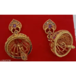 Gold plated Stone Earing - Image 2