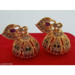 Gold plated Stone Earing