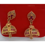 Gold plated Stone Earing - Image 3