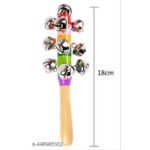 Natural Coloured Wooden Handmade Rattles - Image 3